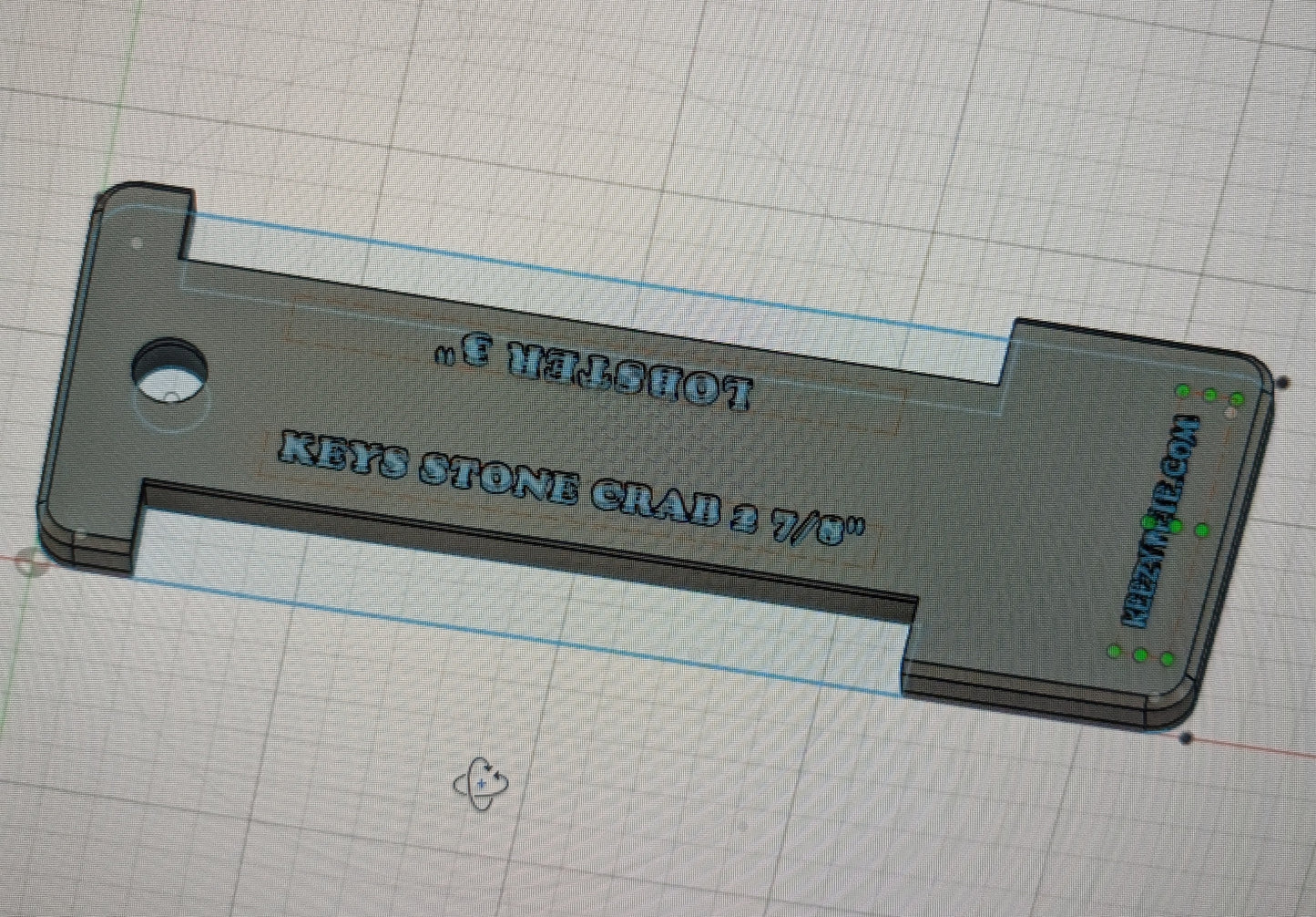 Stone Crab and Lobster Gauge for Florida Keys sizing, 2 Pack Floating.