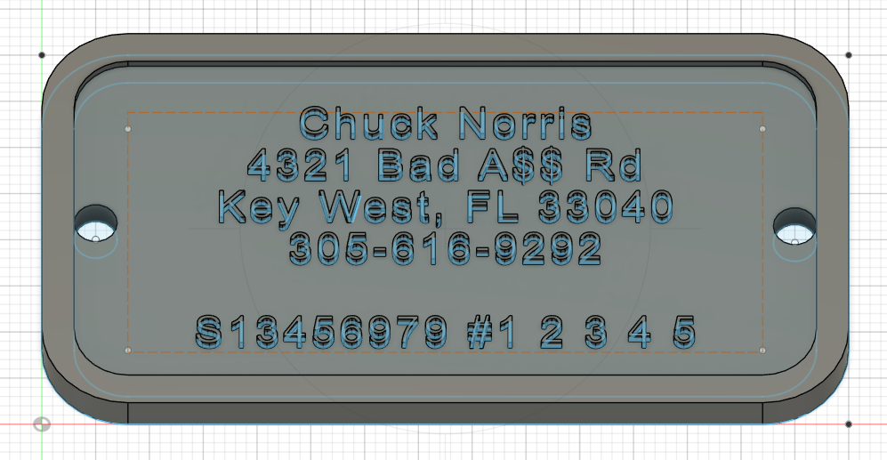 Customized Crab Pot Tags 5 Pack