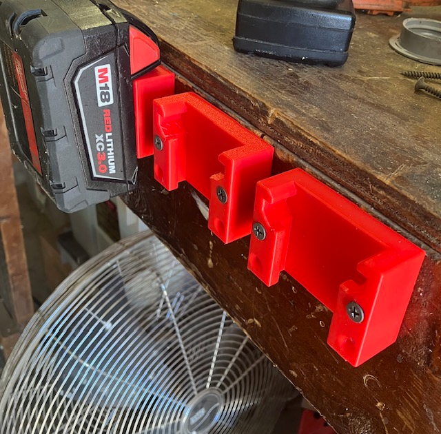 Milwaukee M18 Battery Holder 4 Pack