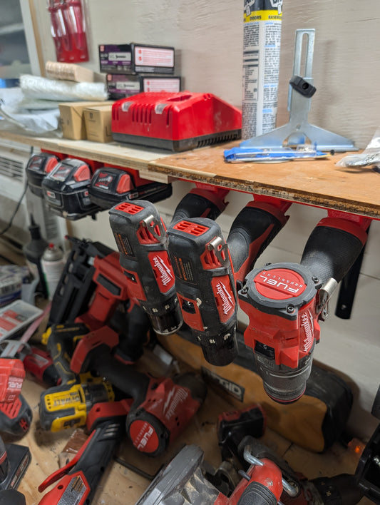 Milwaukee M12 Battery Tool Holder