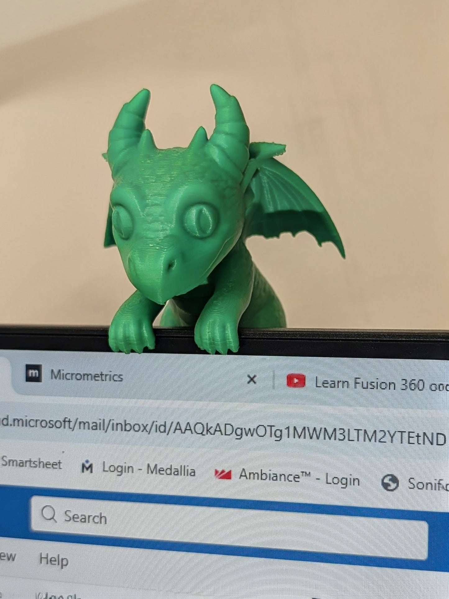 Monitor Buddy Pet Dragon Made in USA