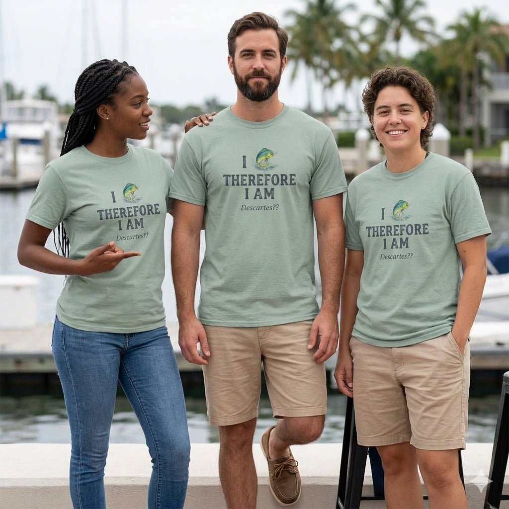 Descartes Fishing T-Shirt